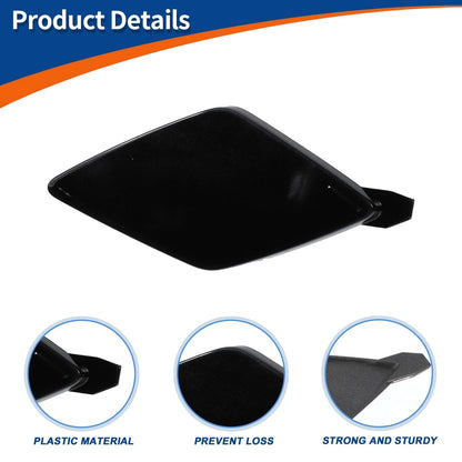 Front Side Tow Hook Cover for Volvo XC60 (2018-2021) Black