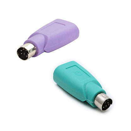 PS/2 to USB Female Adapter Converter for PC Keyboard & Mouse Combo