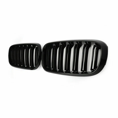 Gloss Black Front Kidney Grille for BMW X5 X6 F15 F16 (2014-2018)
