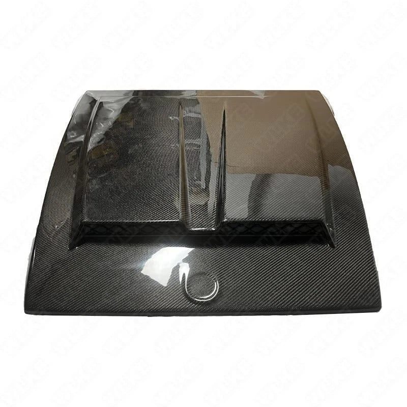 Carbon Fiber Hood Panel Cover Trim for Benz G W463 2019-2023