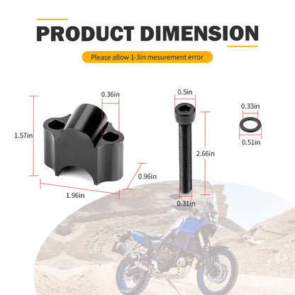 Handlebar Risers 7/8" Bars, 30mm Height for Honda Motorcycle/ATV