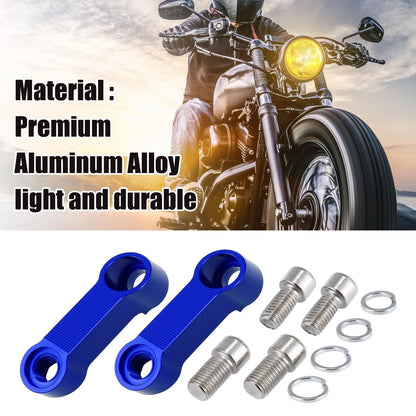 Pair 10mm 8mm Mirror Extender Adapter for Honda Yamaha