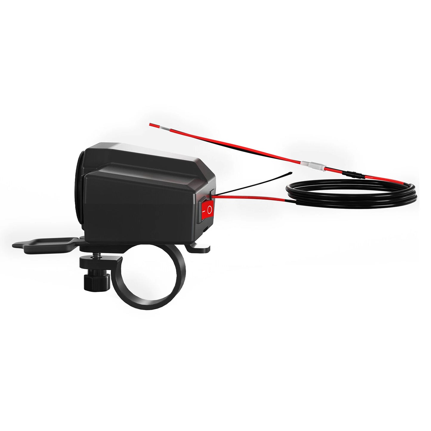 Volt Meter Phone Charge Mount Temperature Gauge for Motorcycle