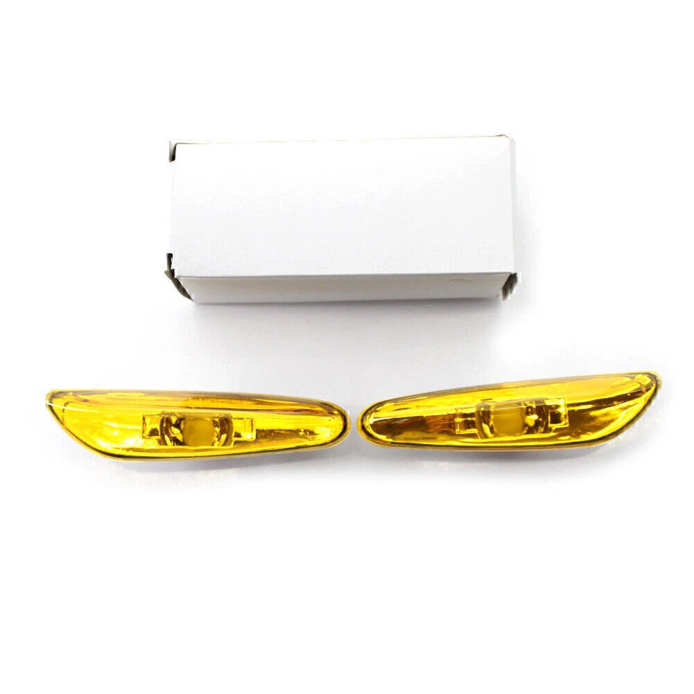 Side Marker Light Turn Signal Lamp Pair for BMW E46 4DR (2002-2005)