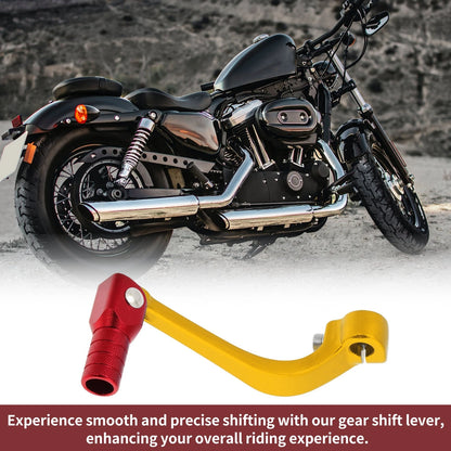 Gold Tone Red Motorcycle Gear Shifter Lever for Honda CRF110F (2013-2018)