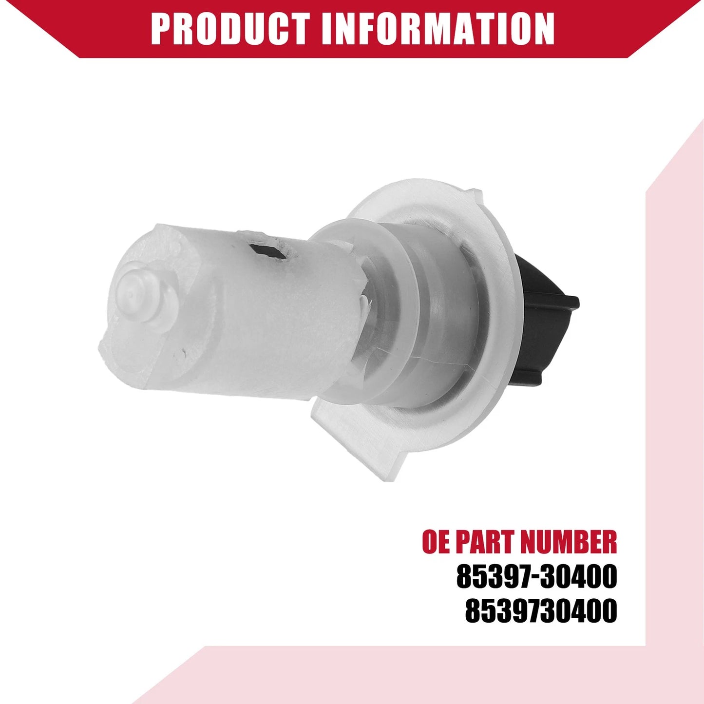 Wiper Washer Fluid Level Sensor for Toyota Corolla  1 x Black