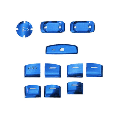 Blue Window Switch Panel Cover for Honda CR-V 2017-2019