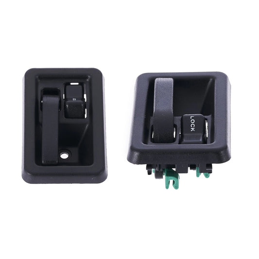 2 x Inner Door Handles Black for Jeep Wrangler TJ (1996-2007)