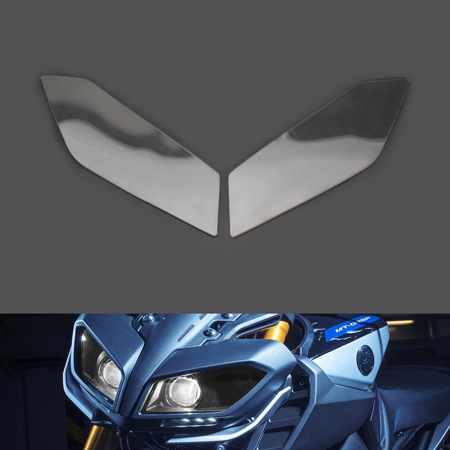 Headlight Glass Cover for Yamaha MT-09 (2017-2021)