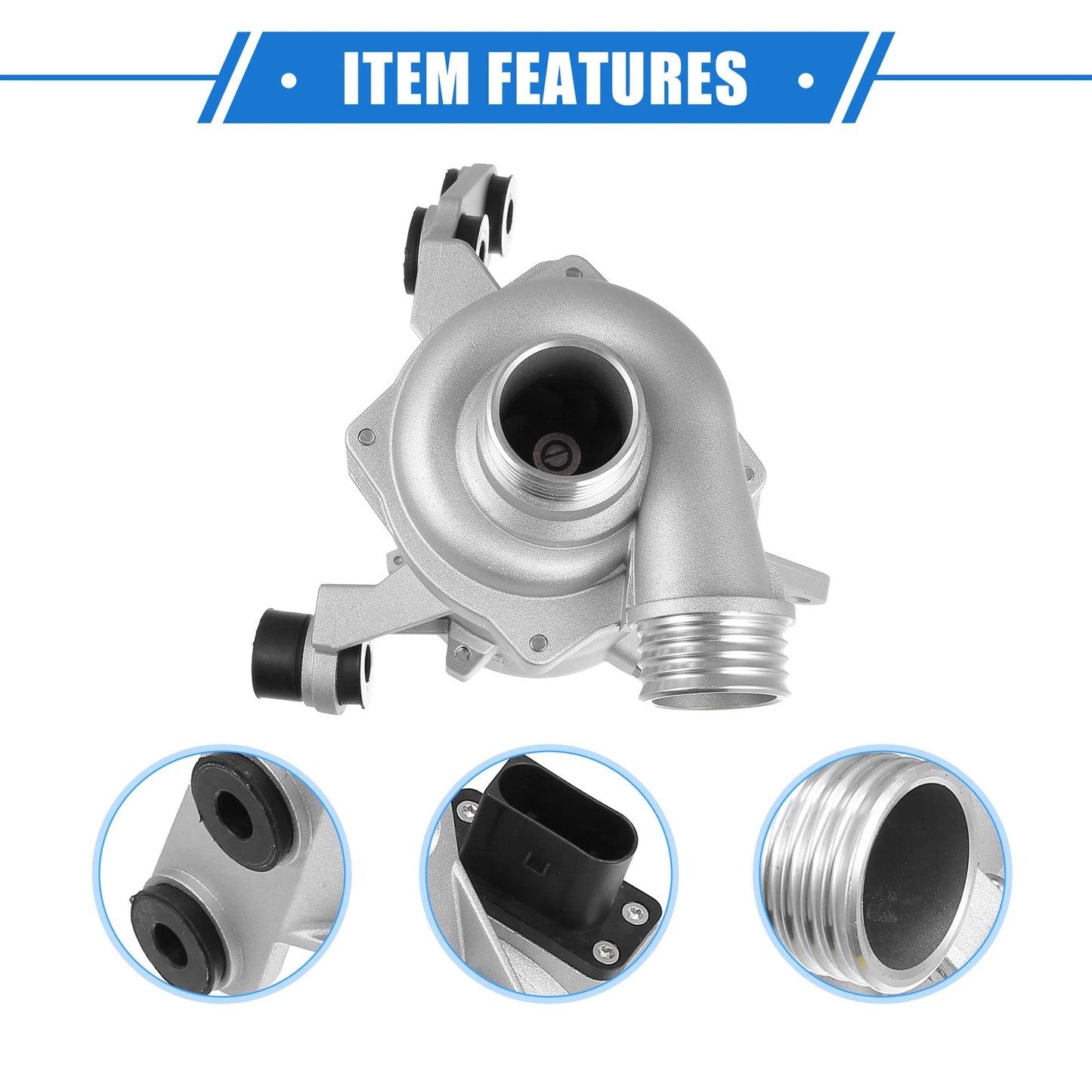 Electric Engine Water Pump for BMW X3, 1, 3, 5 Series (2004-2010)