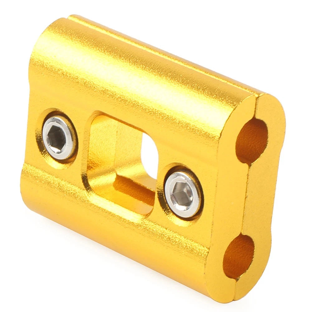 Gold Motor Brake Clutch Cable Wire Clamp Clip for Yamaha YZF-R15 V3.0 (2017-2019)