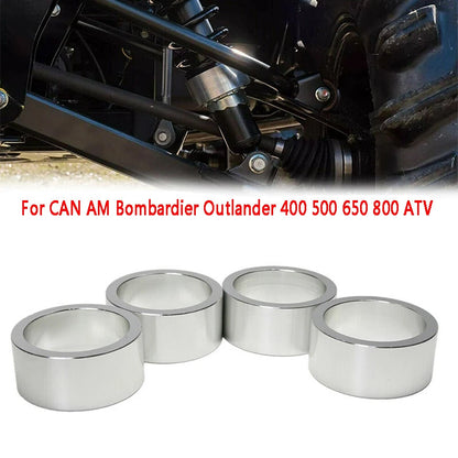 Silver Suspension Lift Spacer Kit for Can-Am Outlander MAX XT ATV (2013-2023)