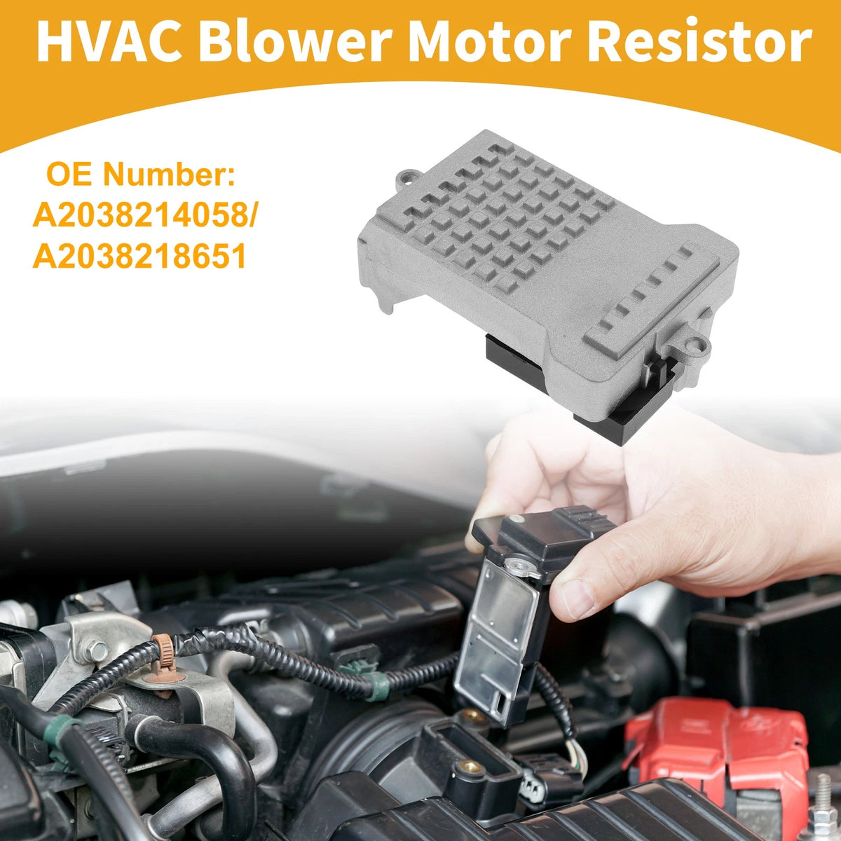 HVAC Blower Motor Resistor for Mercedes-Benz W220 (2000-2006)