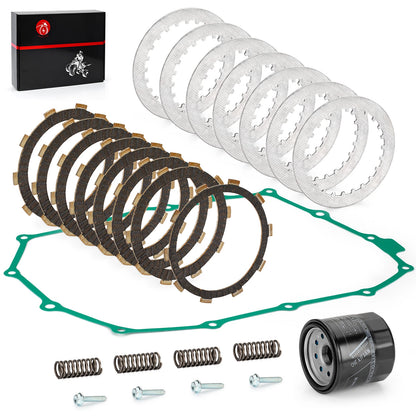 Clutch Friction Steel Plates Kit for Honda Shadow ACE 750 VT750C (1998–2003)