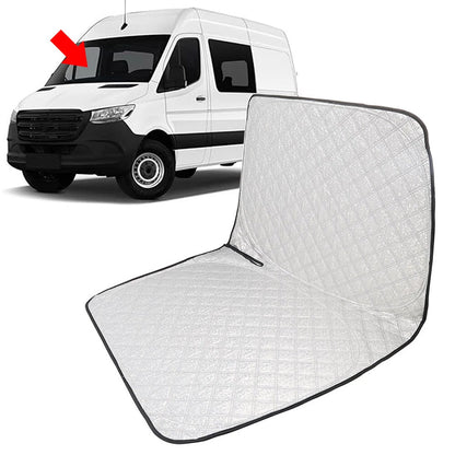 Foldable Windshield Sun Shade for Mercedes Benz Sprinter (2007-2025)