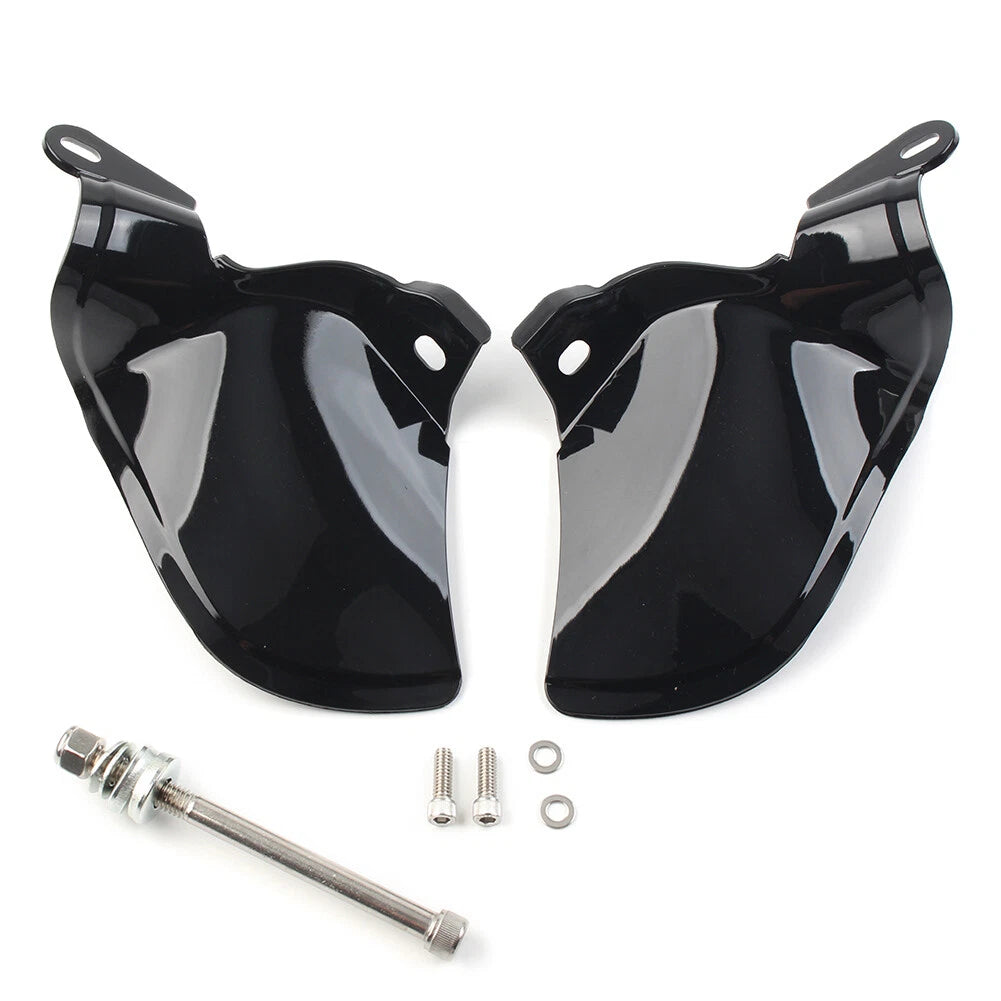 Reflective Smoke Saddle Shield Air Heat Deflector for Harley Softail (2018-23)