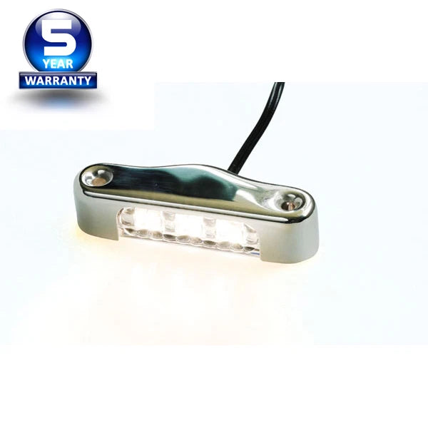 Underwater White LED Boat Light Squid Light Multi-Purpose - 2 Pack