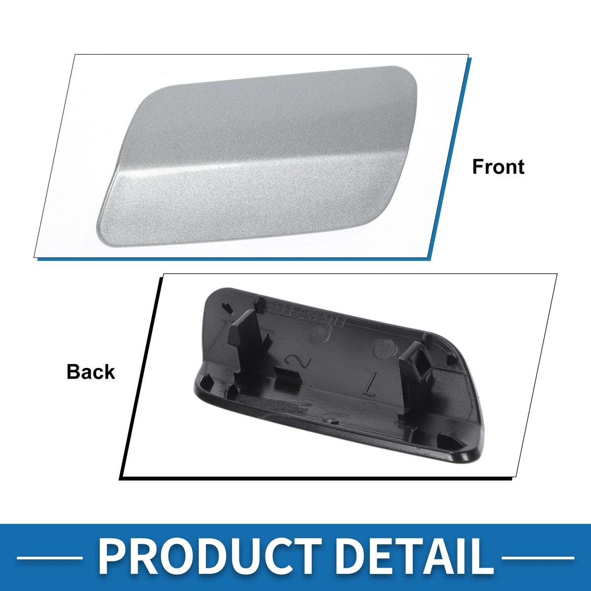 Front Left Bumper Headlight Washer Nozzle Cover for BMW 640i xDrive (2012-2017)