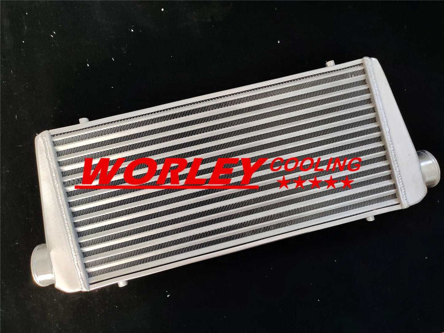 600x300x70mm Universal Front Mount Alloy Intercooler