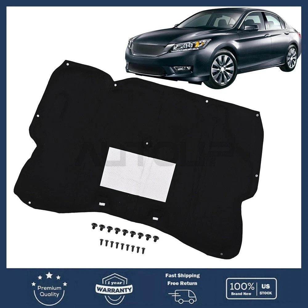 Front Hood Engine Sound Insulation Pad for Honda Accord (2008–2013)