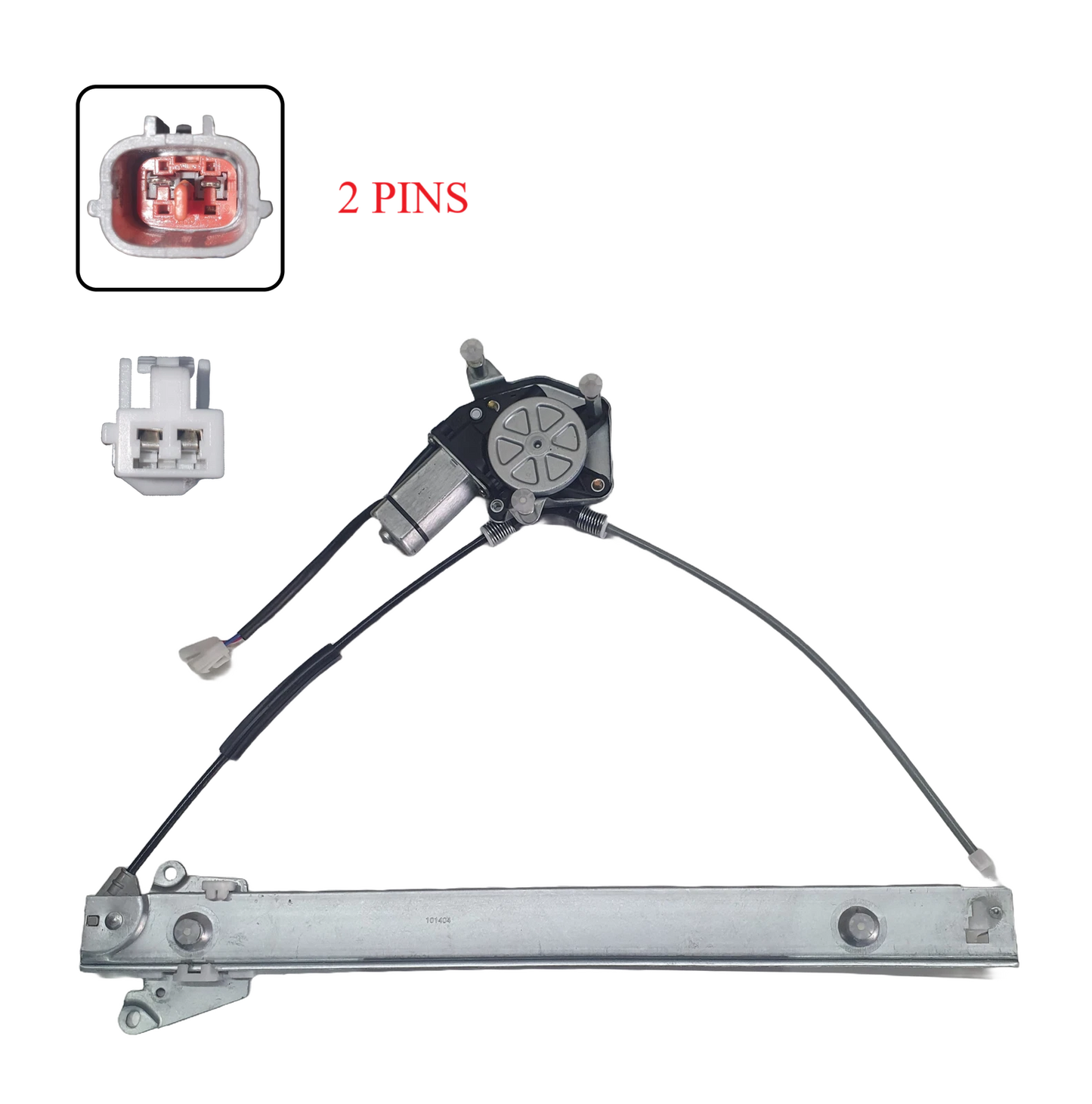 Front Left Window Regulator W/Motor 2-Pin for Ford Escape (2001–2008)