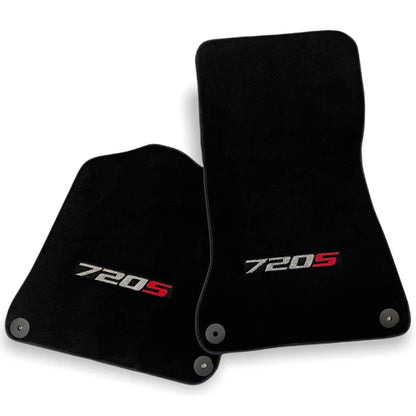 Floor Mats for McLaren 720S 2017-2021 Black Tailored Carpet Set LHD