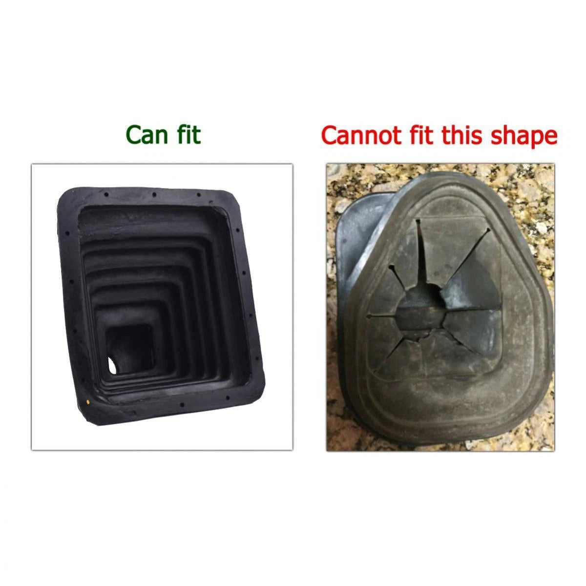 Gear Shift Knobs Boot Rubber Dust Cover Fits 89-97 Isuzu TFR 2WD Ute Truck f1bc