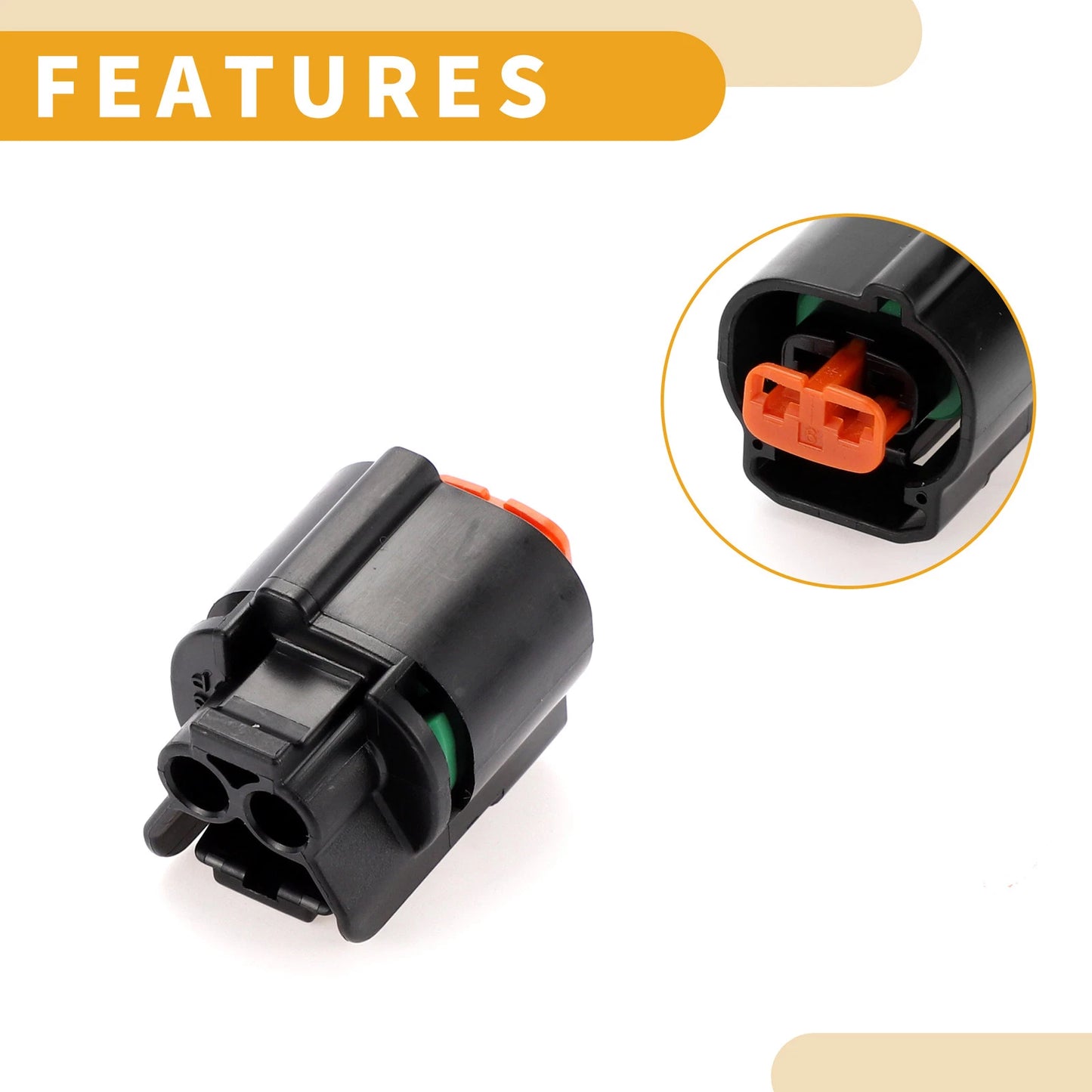 Pin Front Indicator Lights Connector Plug for Kawasaki