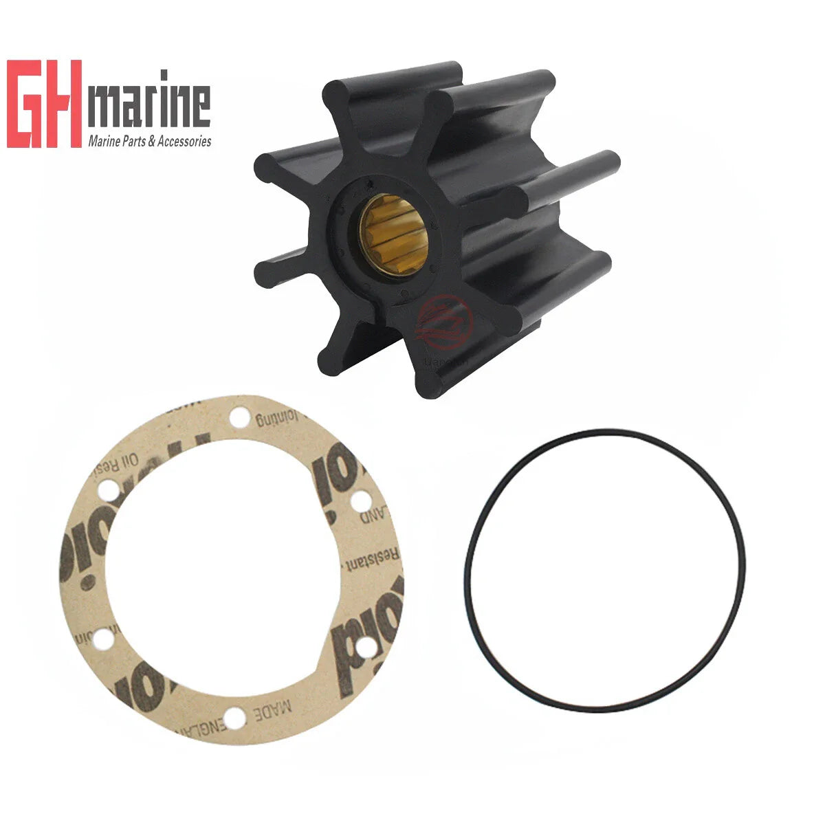 Flexible Impeller Kit for Yanmar 4BY, 6BY Inboard Marine (104)