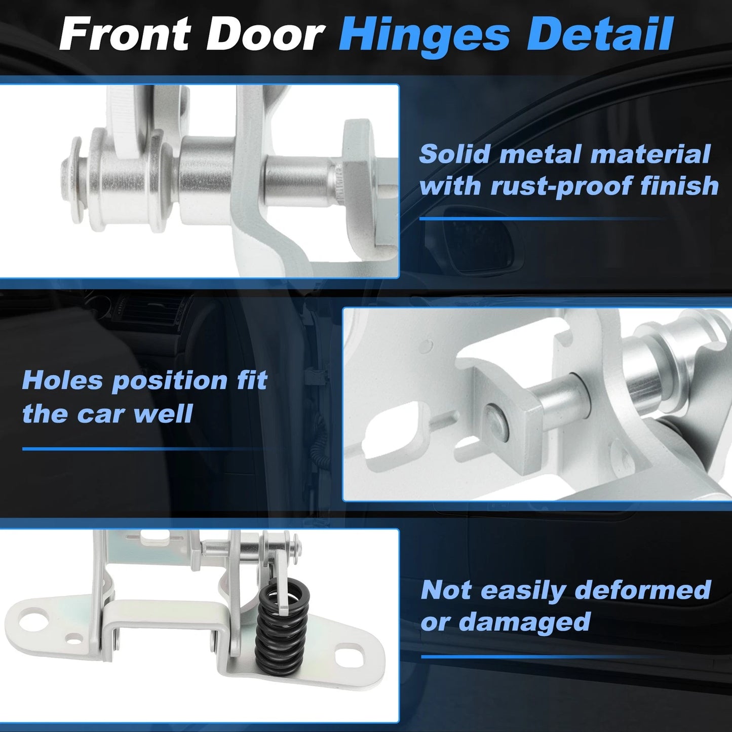Front Right Lower Door Hinge for Dodge Ram 1500/2500/3500 (2009-2018)