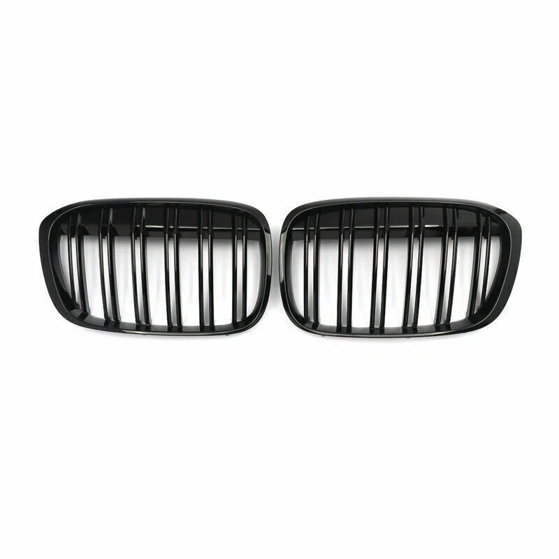 Glossy Black Front Kidney Grille for BMW X1 F49 F48 (2016-2019)