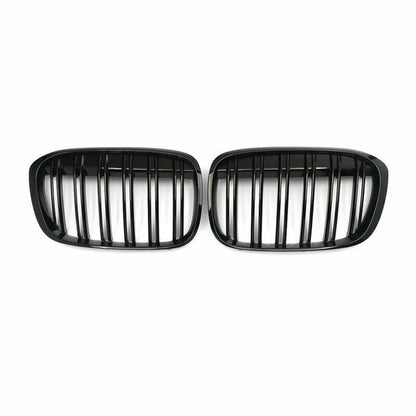 Glossy Black Front Kidney Grille for BMW X1 F49 F48 (2016-2019)