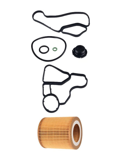 Engine Oil Filter Cooler Seal Set for BMW X1 X3