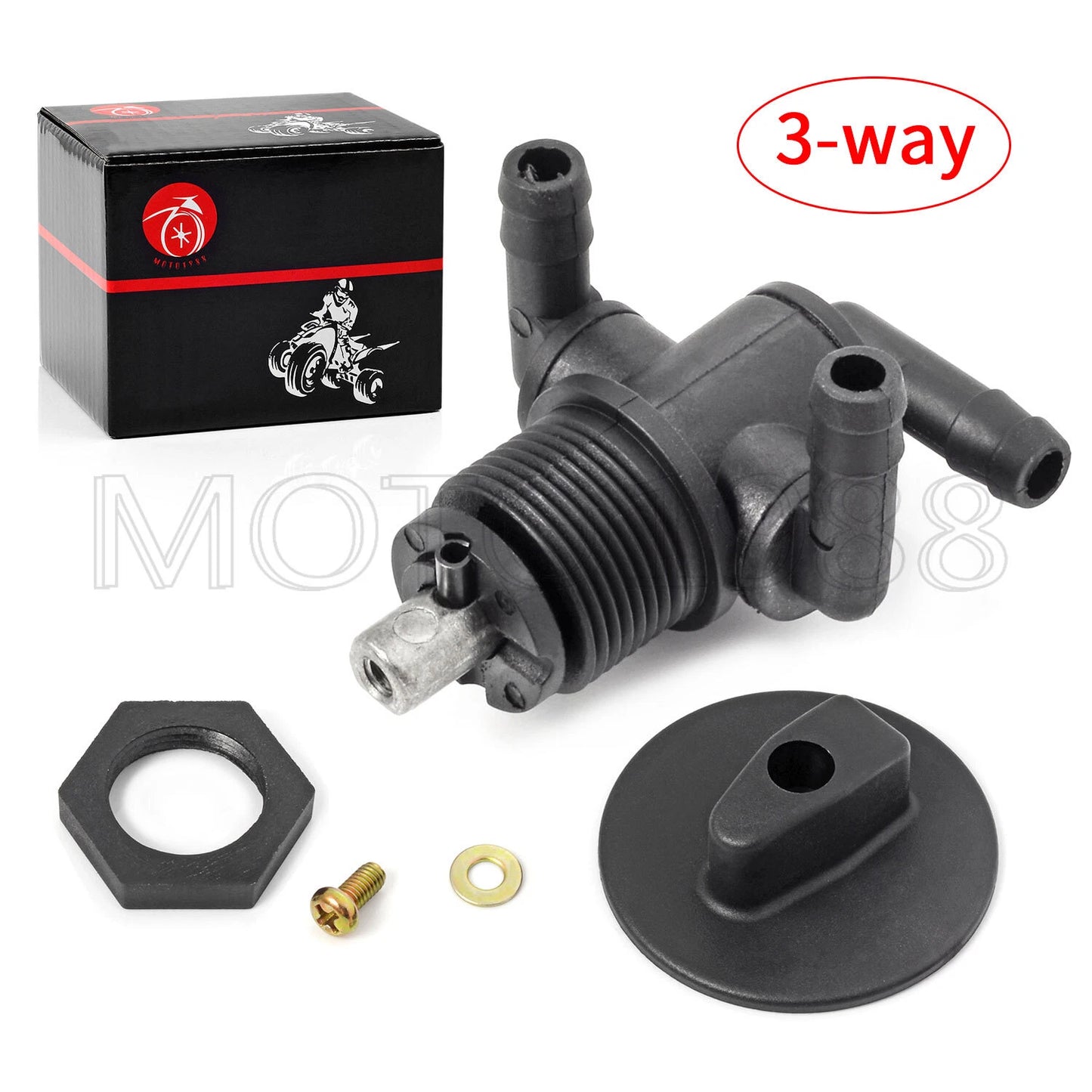 3-Way Fuel Shut Off Valve for Polaris Sportsman 500 4X4/6x6 (1997-2004)