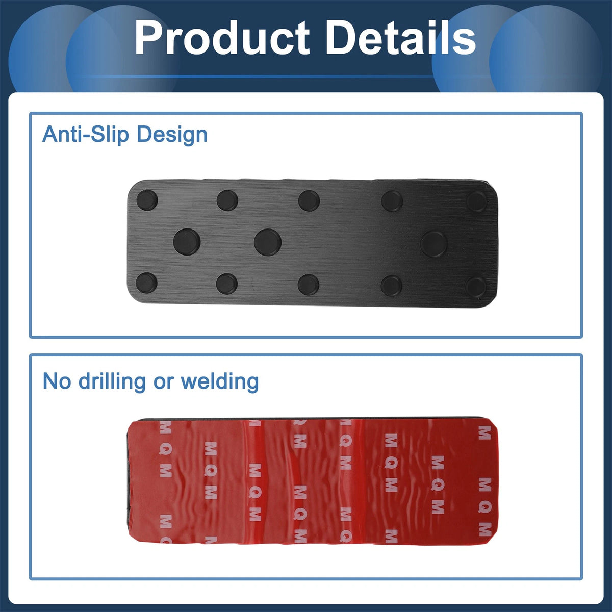Aluminum Alloy Footrest Pedal Cover for Subaru Forester (2003-2005)