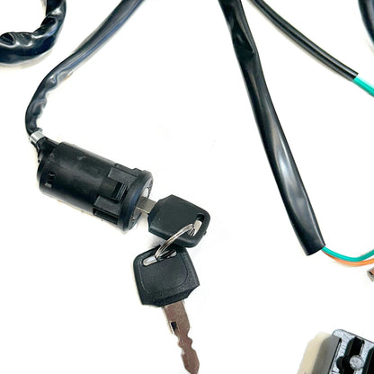 DC Wire Wiring Harness Loom for GY6 200cc 250cc Engine ATV Buggy