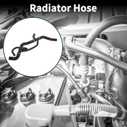 Upper Radiator Hose for Volvo S40 (2000-2011) Rubber Black