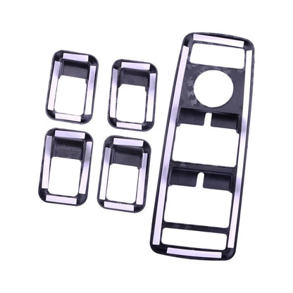 ABS Carbon Fiber Window Switch Covers for Mercedes W246 W204 W212 W166