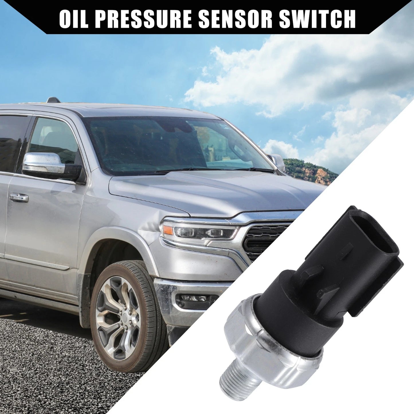 Inner Engine Oil Pressure Sensor for Chrysler Aspen (2007-2009) Durable