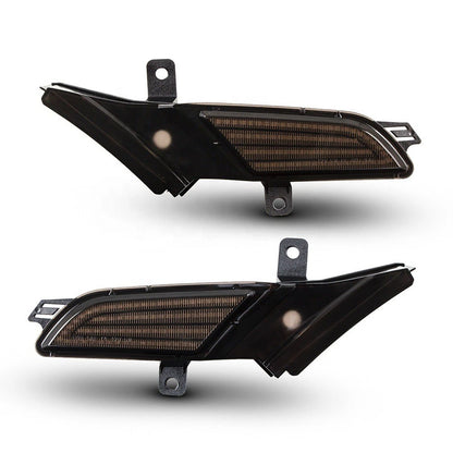 Smoke Front LED Side Wing Marker Lights for Porsche Cayenne (2007–2010)