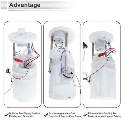 Fuel Pump Assembly for BMW E70 X5 2007-2010 L6 3.0L Gas 2 x N0.16117195463