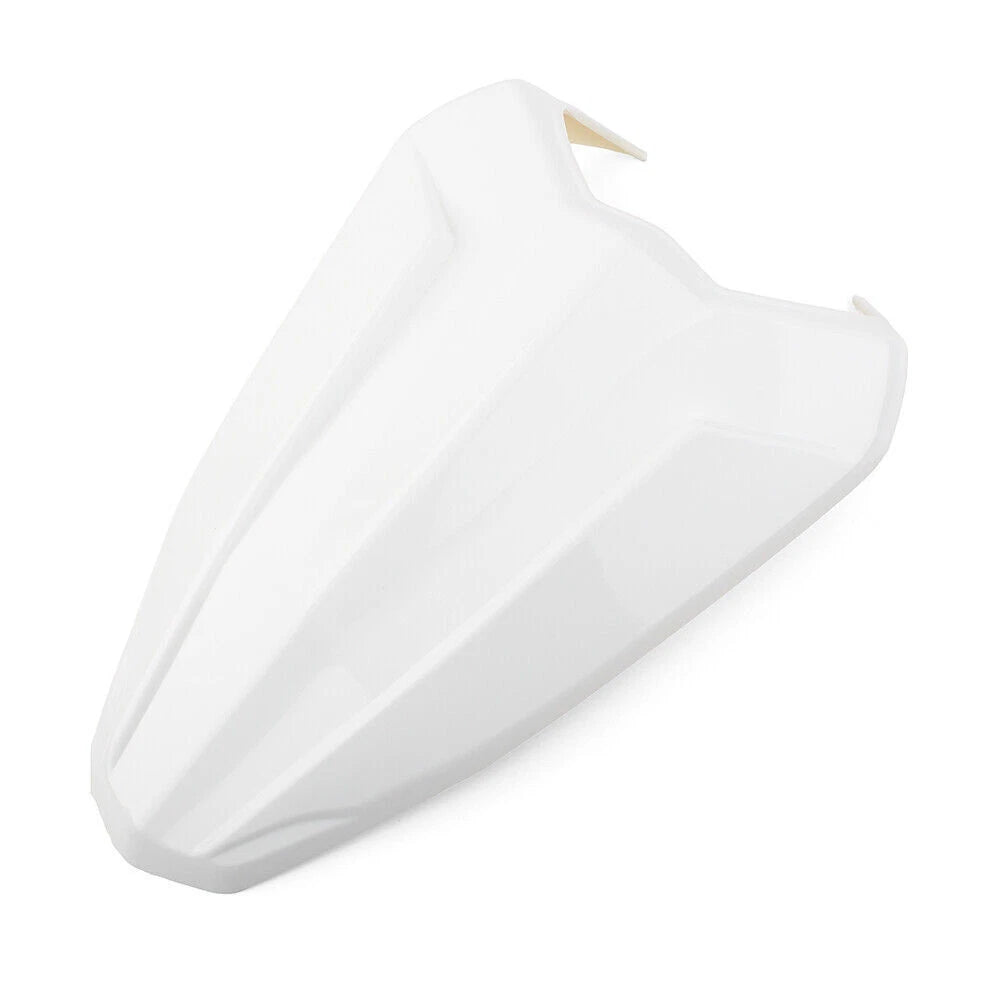 White Rear Pillion Seat Cover for Yamaha YZF R15 (2017-2021)