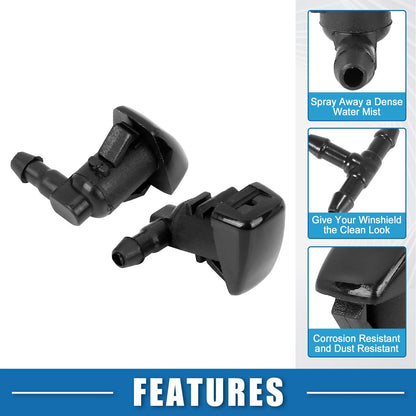 4 x Windshield Washer Nozzles for Chrysler 300 (2011-2018)