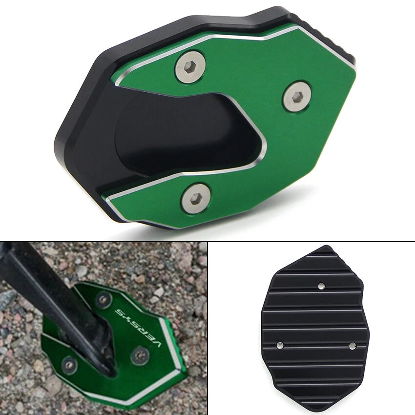 Enlarge Side Stand Plate Kickstand Extension for Kawasaki KLE250 KLE300