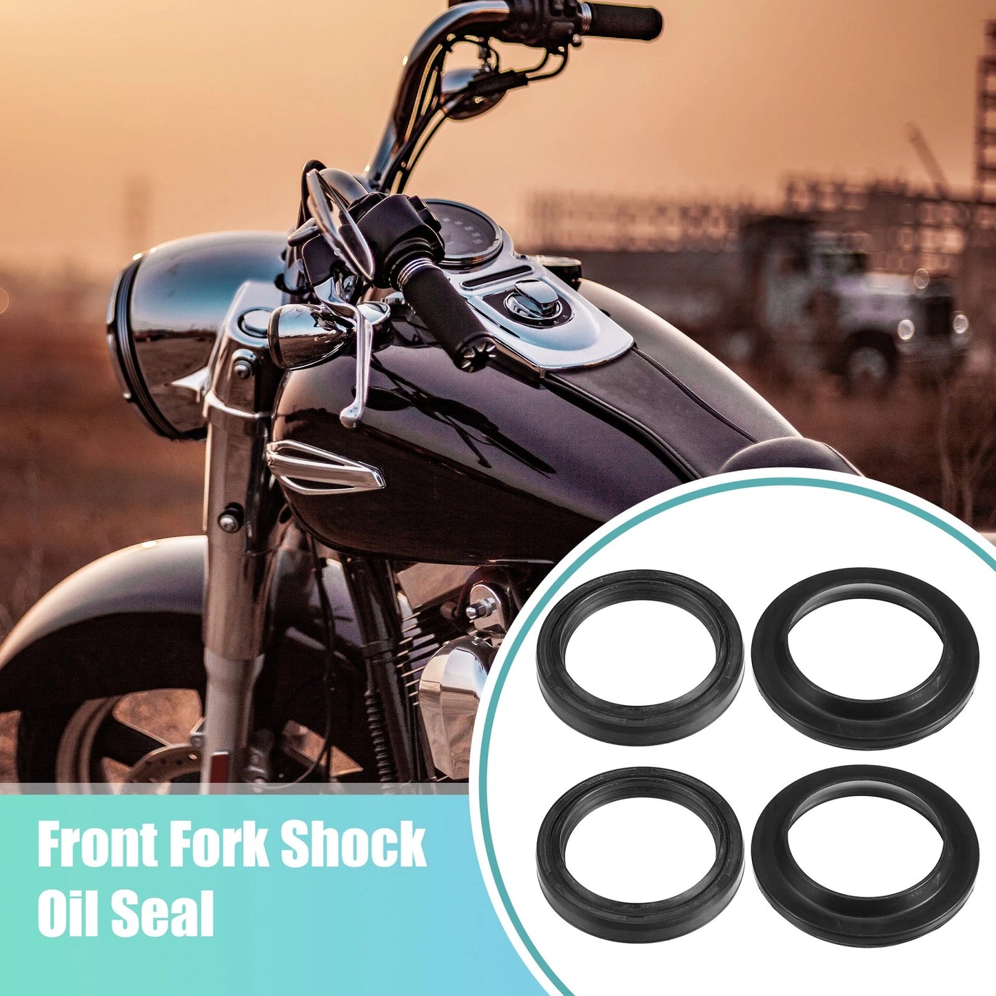 Oil Seal 39mmx51mmx8mm Front Fork Oil Seal for Kawasaki ZR550