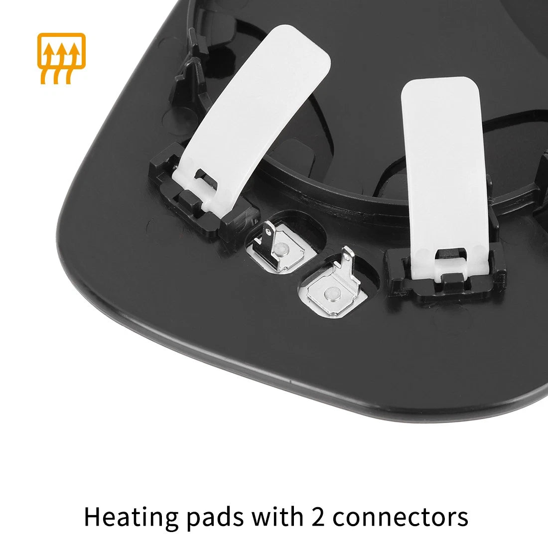 Left Side Mirror Glass with Backing for Volvo C30 C70 S40 S60 S80 (2007-2013)