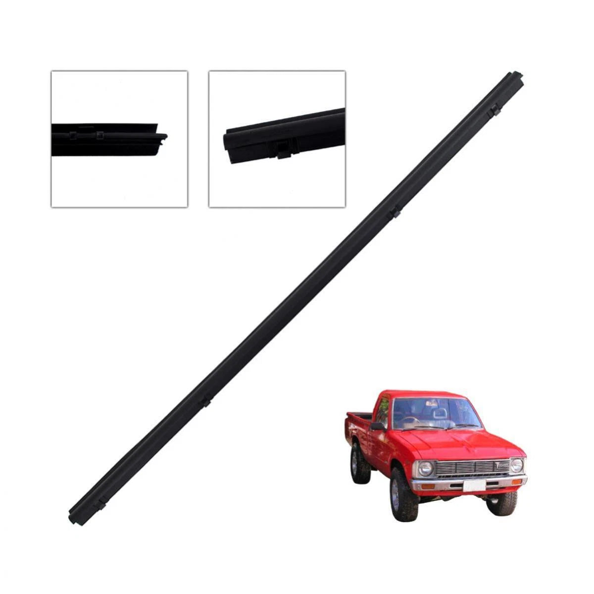 Inner Weatherstrip Door Belt L+R Fits Toyota Hilux RN30 RN40 Pickup 1978-83 D05