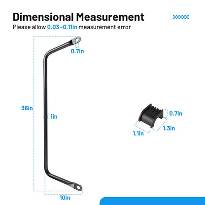 Rear Suspension Stabilizer Sway Bar for Polaris Ranger Crew 1000 (2020–2024)
