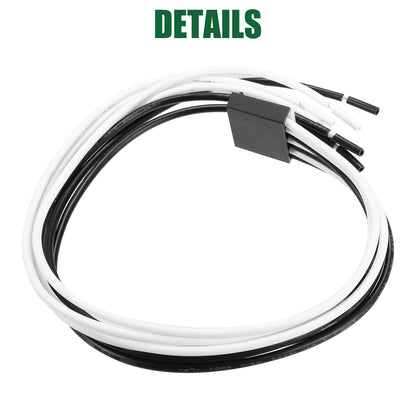 Resistor Connector for GMC Blower Motor 14AWG Black 1 Set