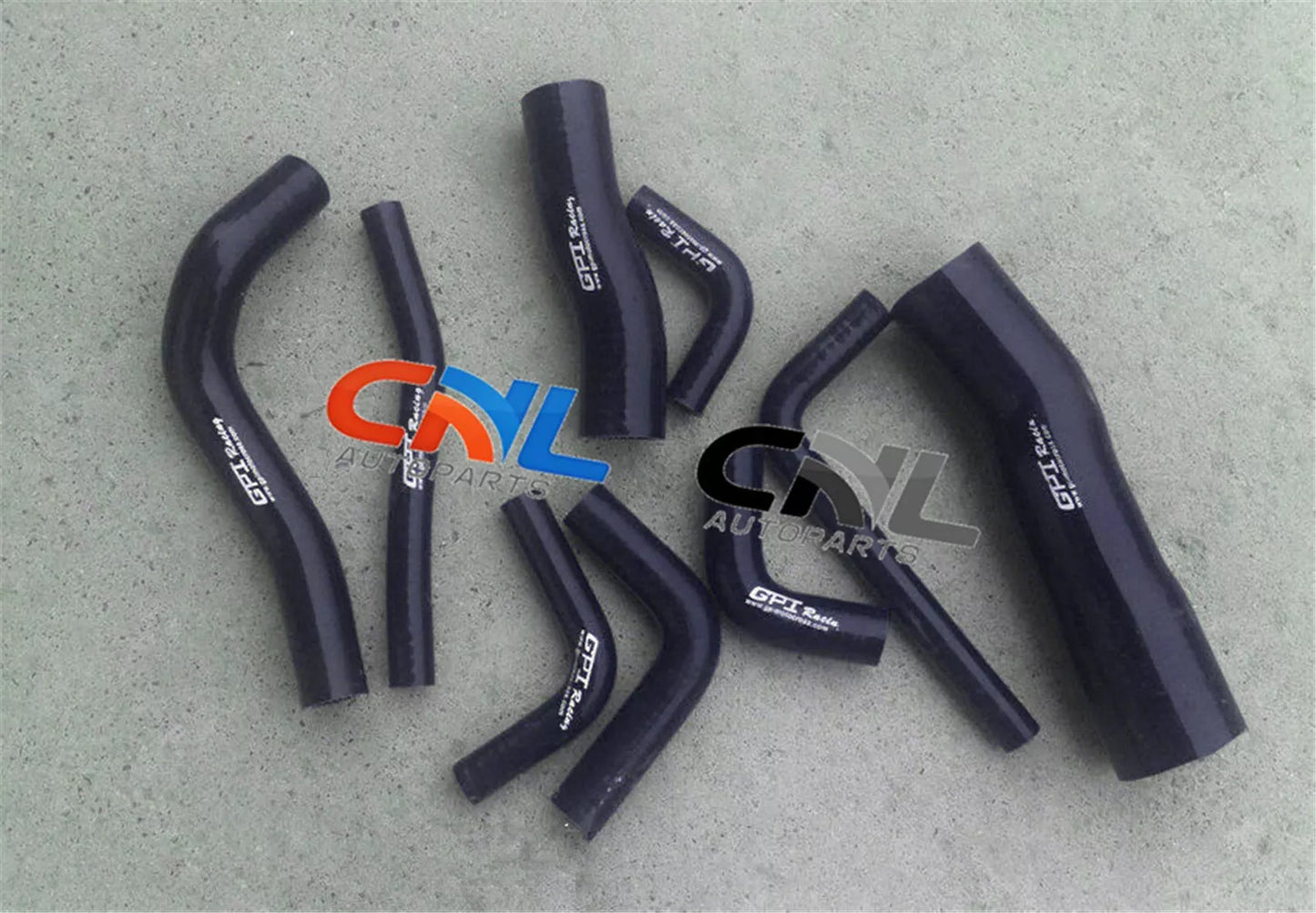 BLACK silicone heater hose for Nissan Pulsar GTIR RNN14 SR20DET (1990-1994)